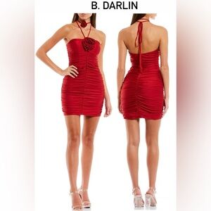 B. Darlin
Ruched 3D Rosette Bodycon Dress Size 7/8